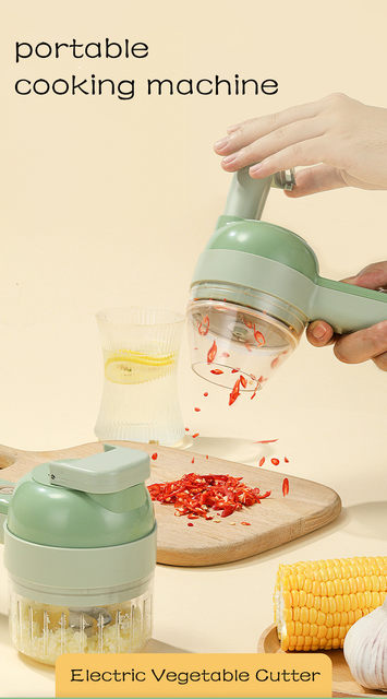 4-in-1 Electric Vegetable Cutter
