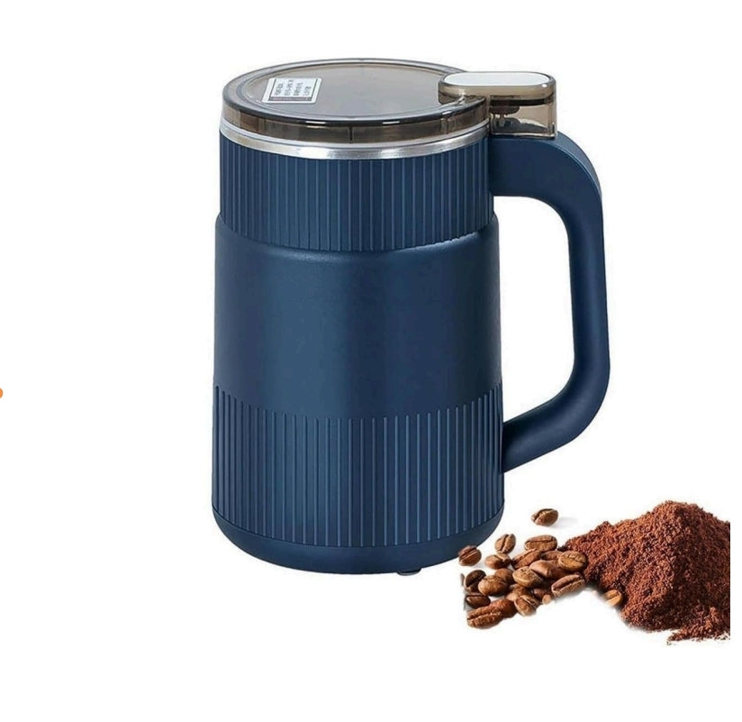 Capacity Electric Grinder Electric Grinder Machine Electric Meat Grinder with Handle Nut Grinder for All Nuts (Color : Blue)