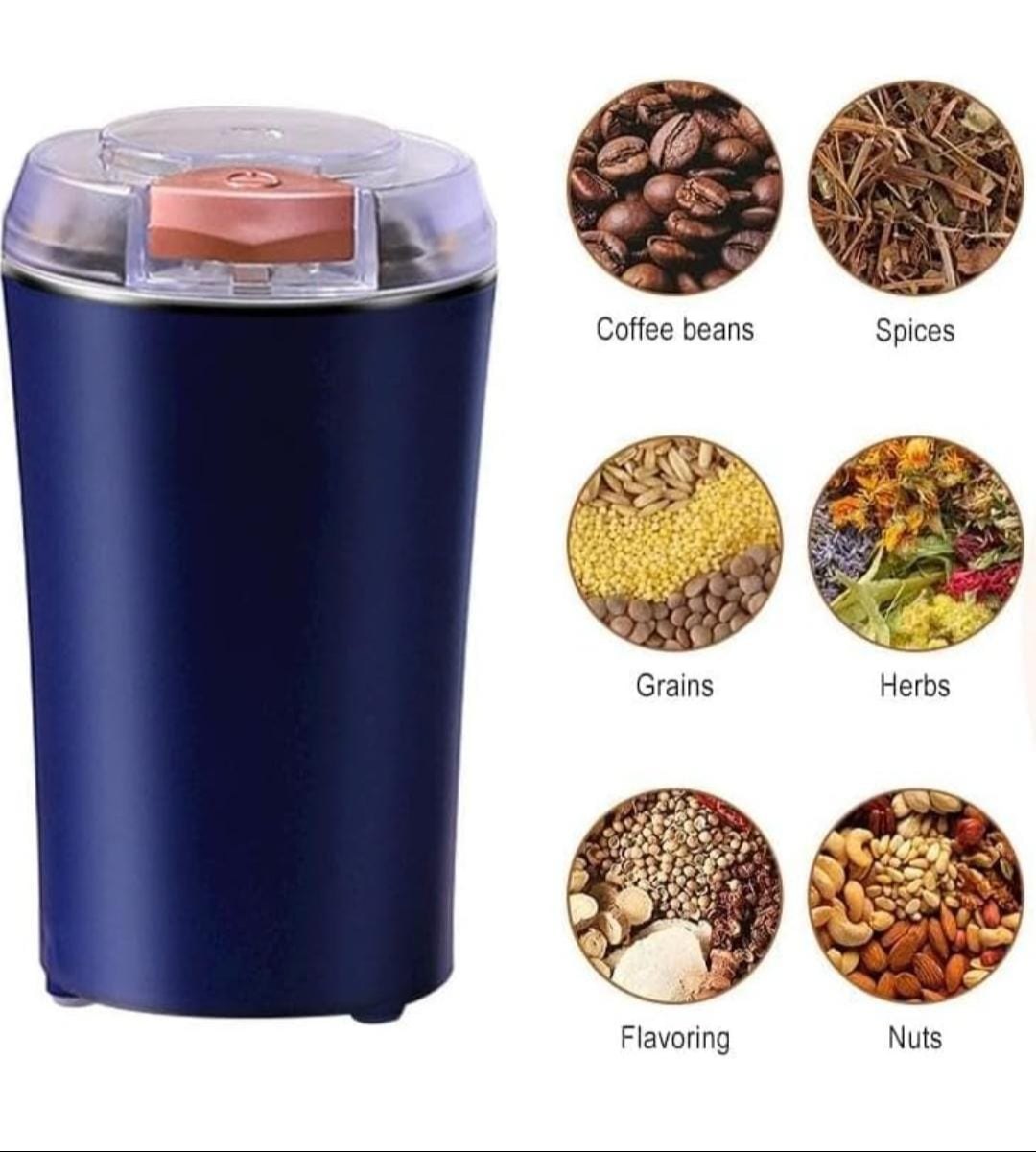 Electric Coffee Grinder Stainles Steel Nuts Coffee Bean Grinding Machine Portable Kitchen Profession Ceramic Grinder Coffeeware for Kitchen